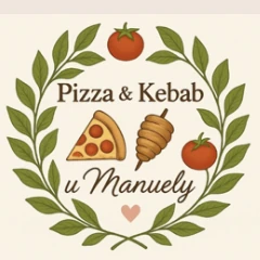 Logo Pizza & Kebab u Manuely